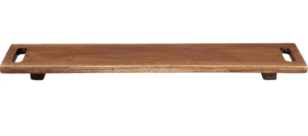 ASA - LONG PLATEAU EN BOIS FONCÉ